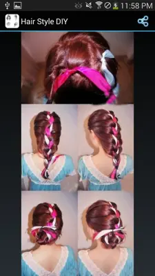 Hair Style DIY android App screenshot 7